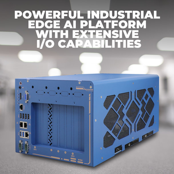 New Neousys powerful industrial Edge AI platform with extensive I/O capabilities available from Impulse Embedded